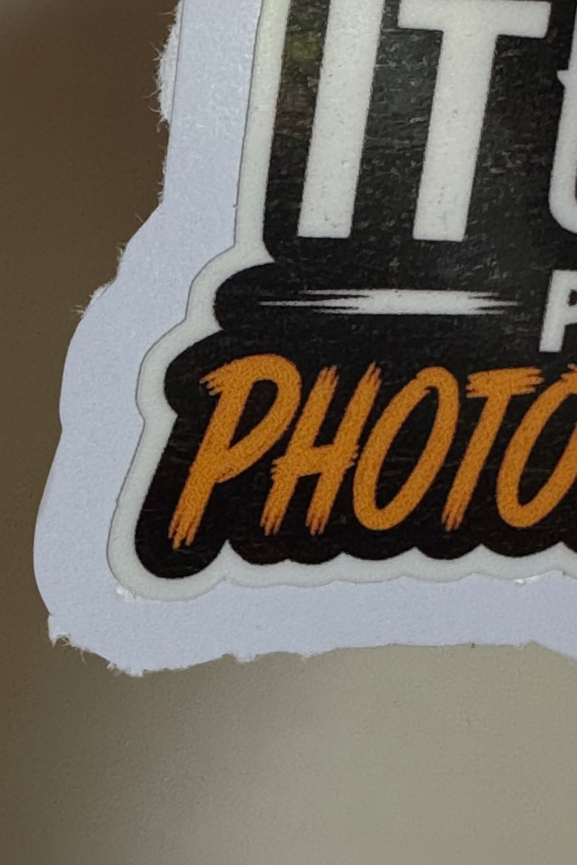 Funny “It’s OK I’m a Photographer” Sticker | Camera Vinyl Decal for Laptops, Water Bottles & Photographers
