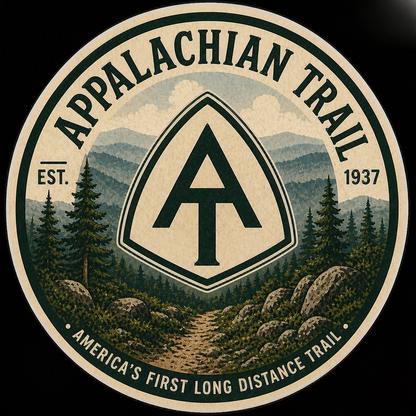 Celebrate the Spirit of Adventure with the Appalachian Trail Die‑Cut Sticker!