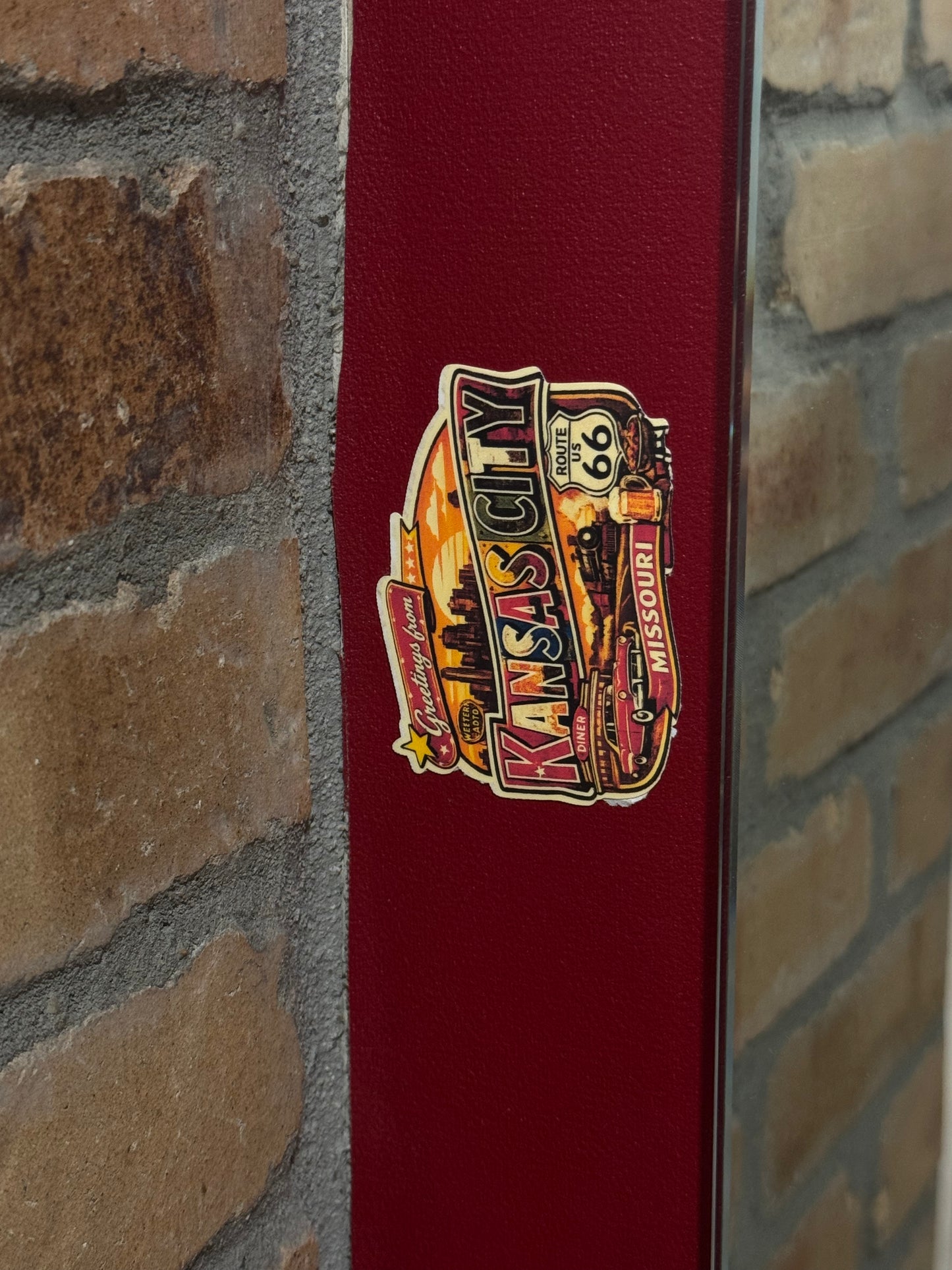 Greetings From Kansas City – Retro Travel Sticker