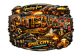 Steel City of Tomorrow – Futuristic Pittsburgh Travel Sticker
