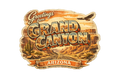 Arizona Postcard Sticker – Retro Grand Canyon Landscape