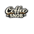 Coffee Snob — Minimal Coffee Lover Sticker