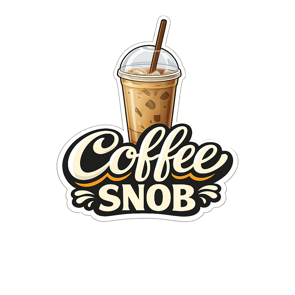 Coffee Snob — Iced Coffee Sticker