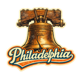 Philadelphia Liberty Bell Sticker – Vintage Script Design