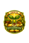 Grow in Grace & Knowledge – 2 Peter 3:18 Sticker